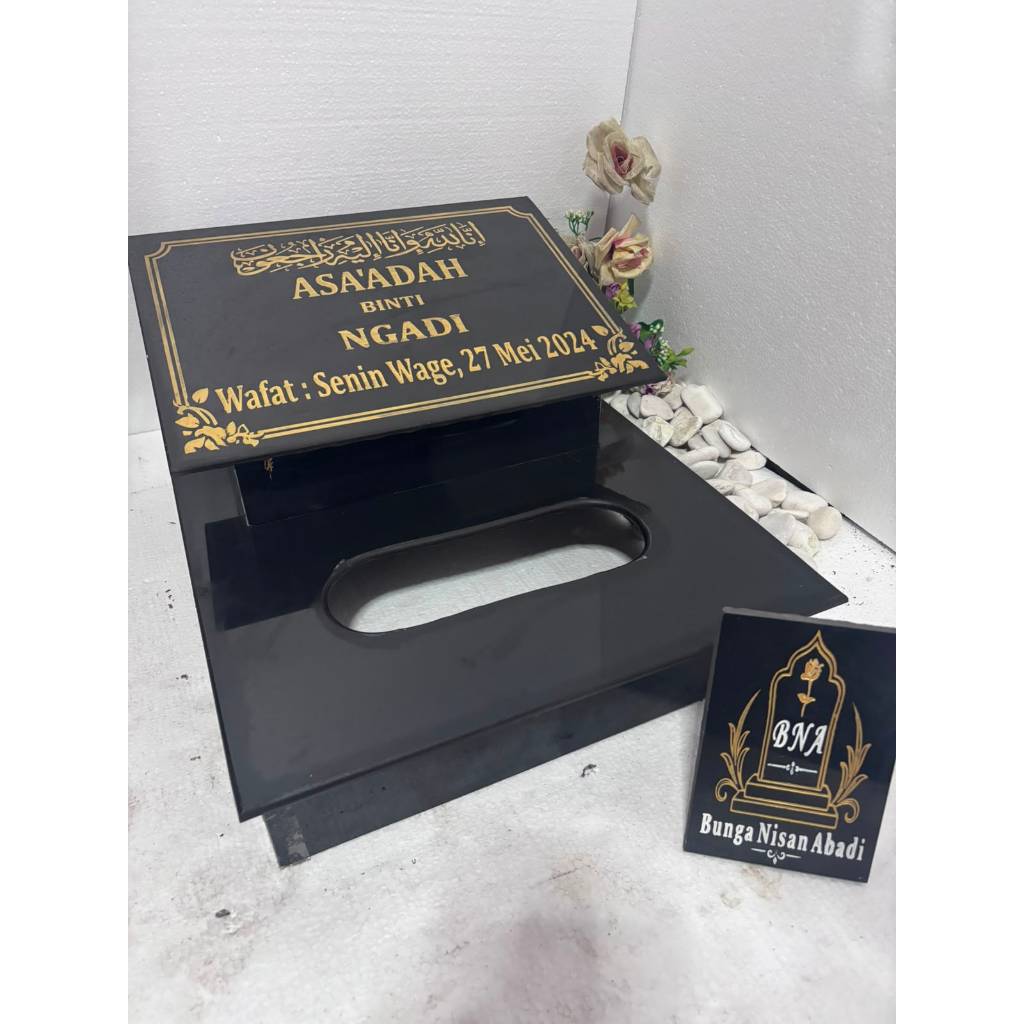 BATU NISAN SEKAR BUNGA 30X40 50X40 GRANIT TILE TERMURAH+PCKING KAYU