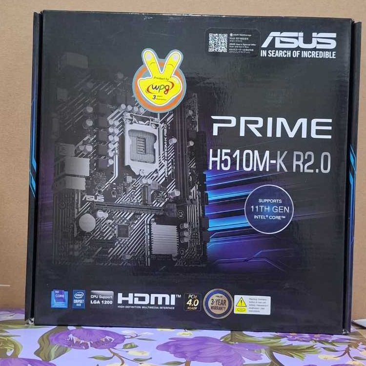 ASUS PRIME H510M-K R2.0 - Intel H470 DDR4 Rocket Lake Motherboard