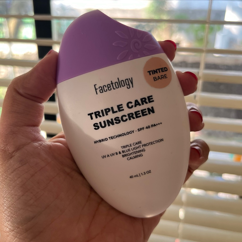 PRELOVED Facetology Triple Care Sunscreen Tinted Bare
