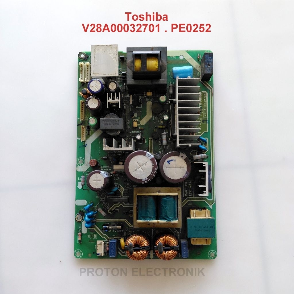 PSU TV Toshiba 32A300E 32A3000E 37A3030E 37A3500E Power V28A00032701 V28A00033000 PE0252 LCD 32A3000