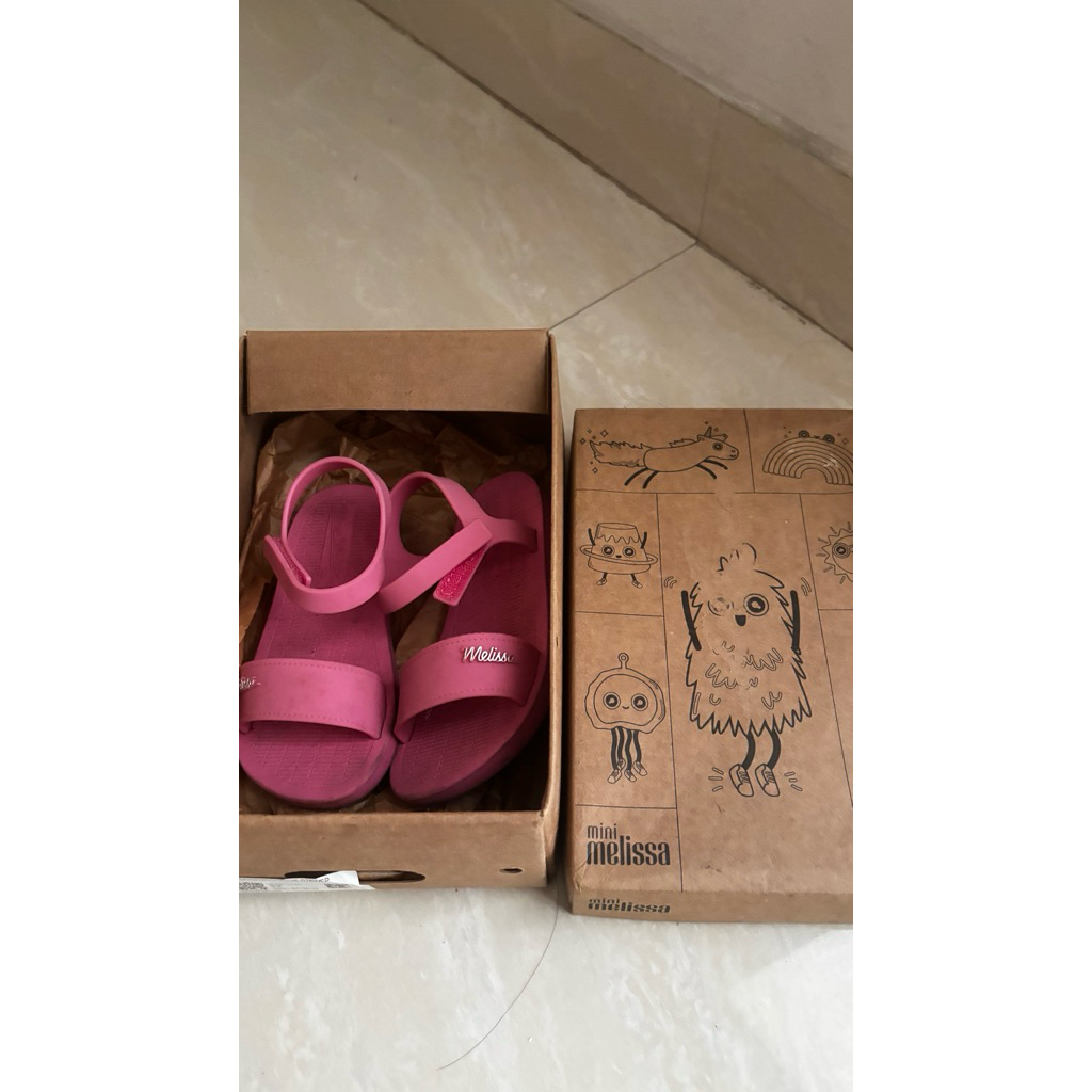 sandal preloved melissa