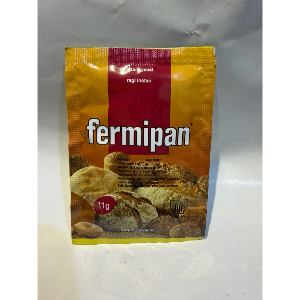Fermipan / Ragi instan Fermipan 11 Gram ( Per 1 Bungkus) / Fermipan