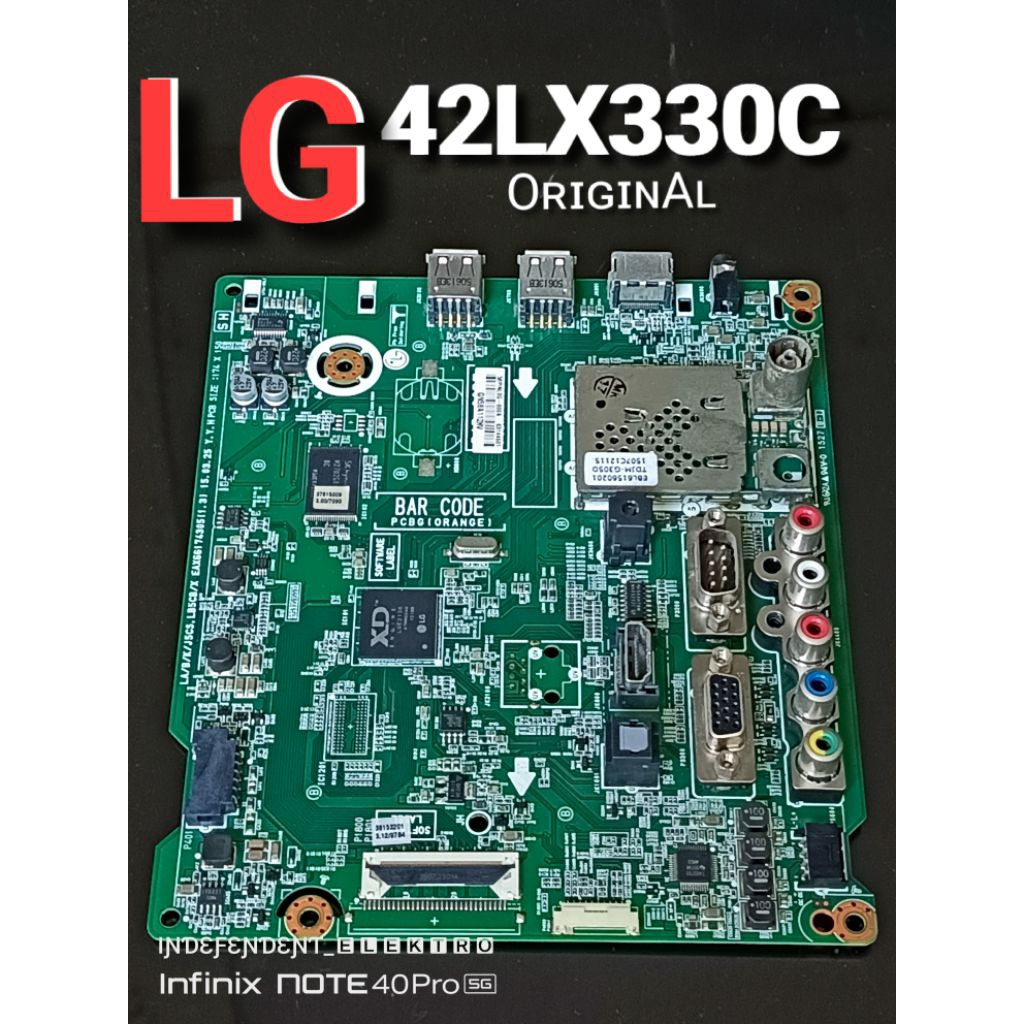 Mainboard Tv led LG 42LX330C 42lx330c-ta   Mainboard Tv LG 42LX330C    mesin Tv Led Lg 42LX330C-TA  