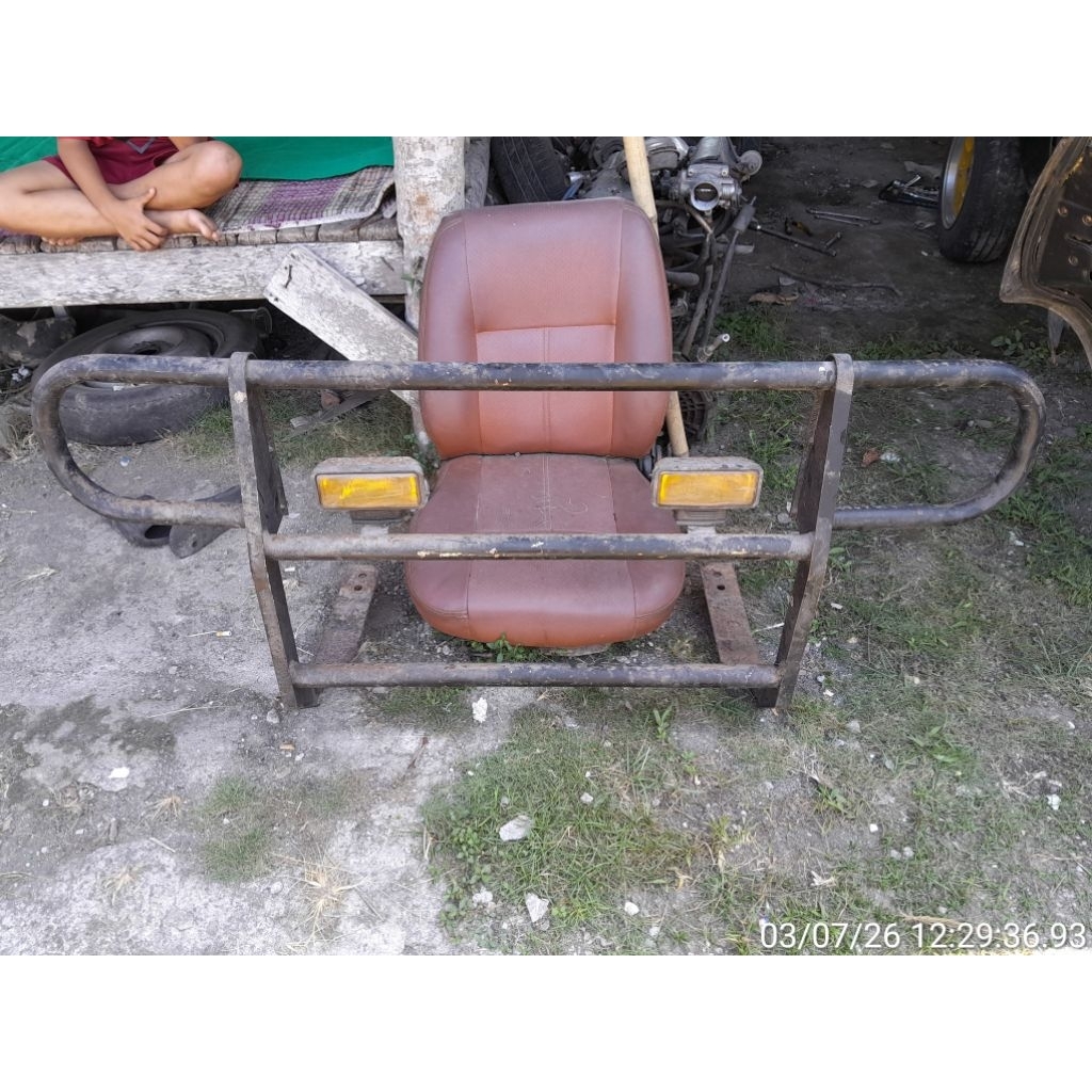 Bemper tanduk besi untuk L300