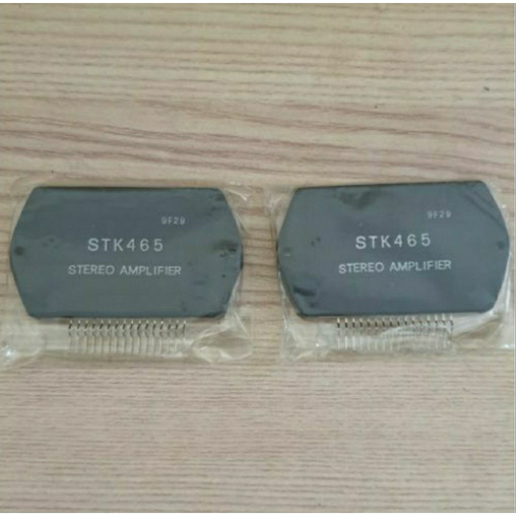 STK 465 - IC STEREO POWER AMPLIFIER ASLI ORI