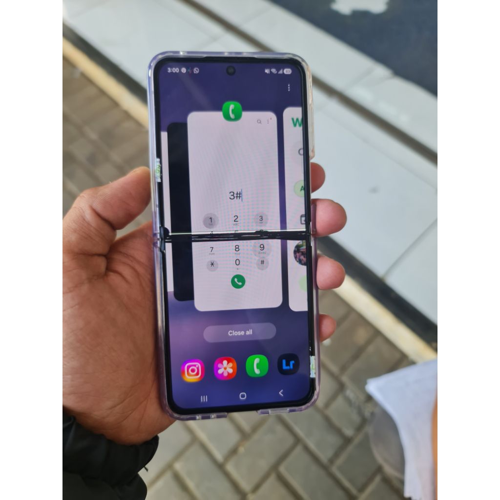 Samsung Galaxy Z Flip 5 Minus Lcd Dalam EX Resmi SEIN 8/256