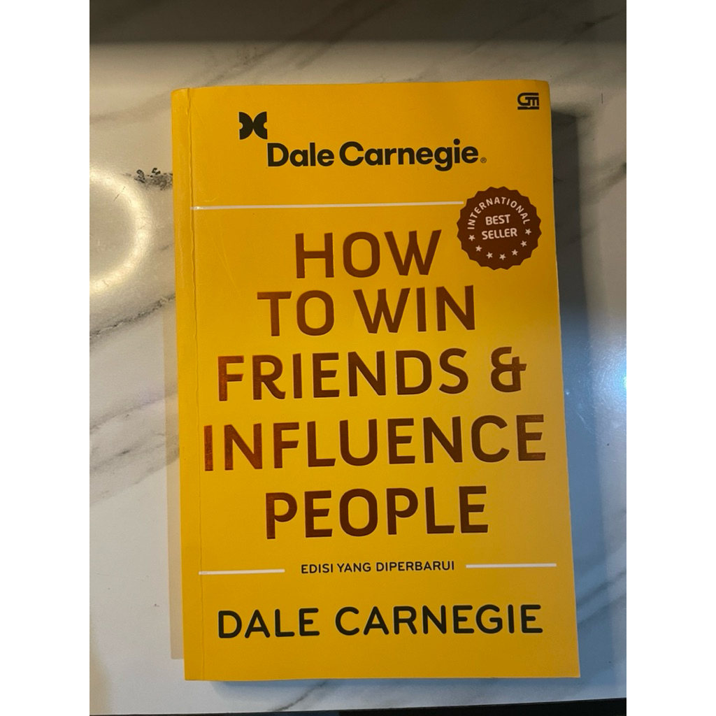 How to win friends & influence people - Dale Carnegie preloved ori