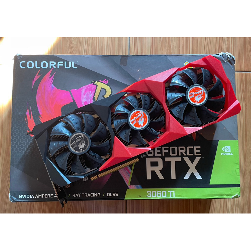 RTX 3060 Ti Colorful BattleAx Tripple Fan
