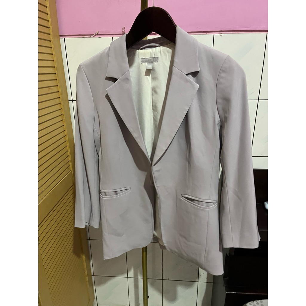 preloved Blazer HnM Purple size XS