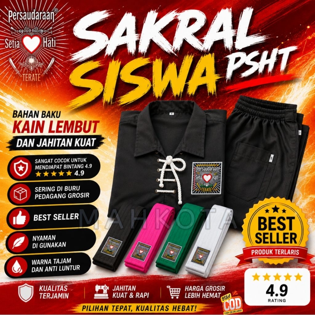 SETELAN SAKRAL SISWA PSHT / SAKRAL SISWA PSHT / SAKRAL PSHT