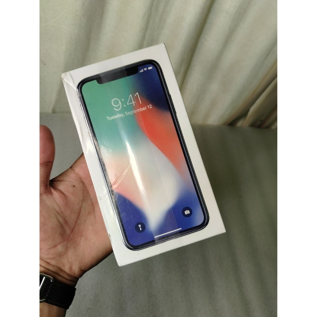 KOTAK BOX HP IPHONE X 265GB BEKAS