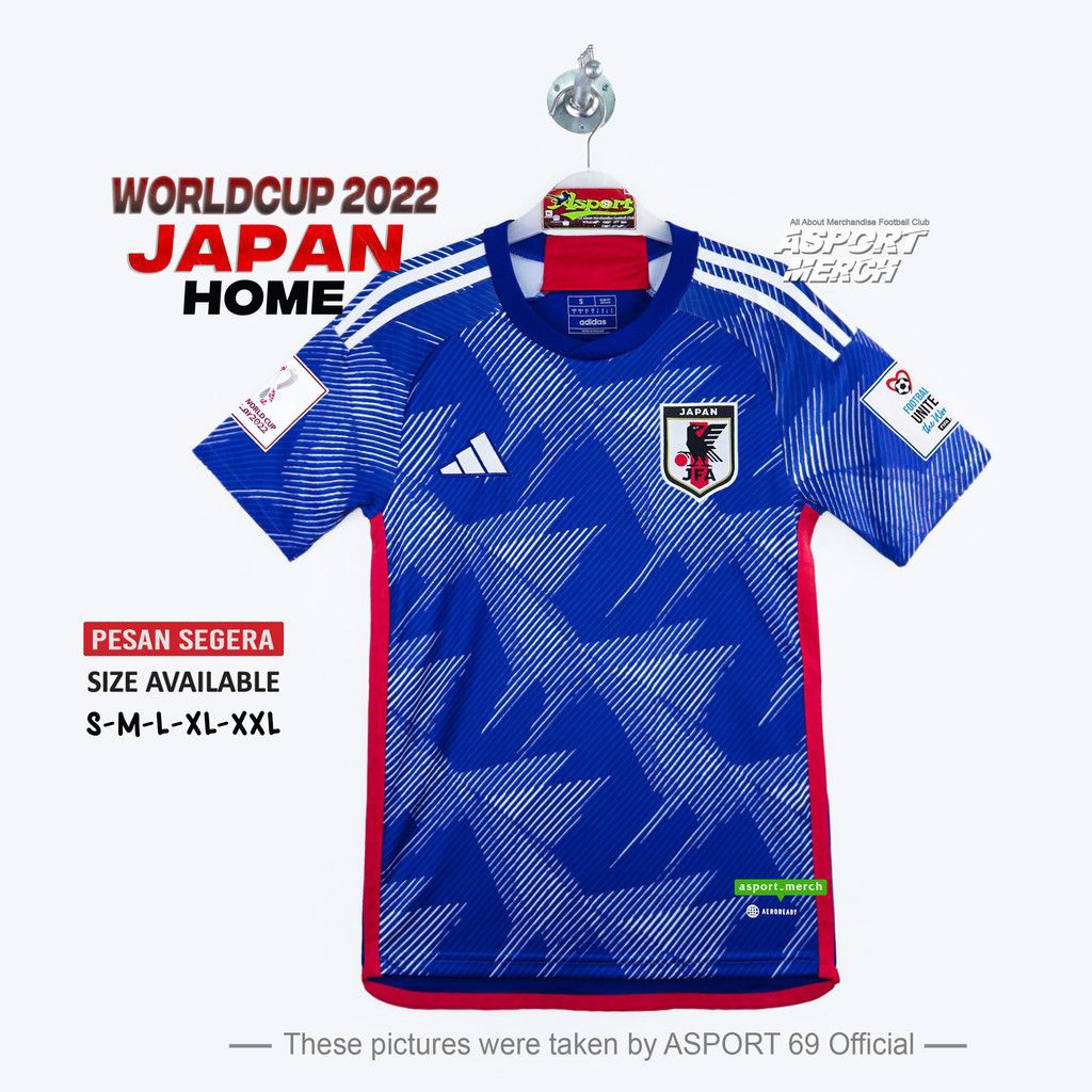 JERSEY JEPANG HOME WORLDCUP 2022 2023 GRADE ORI