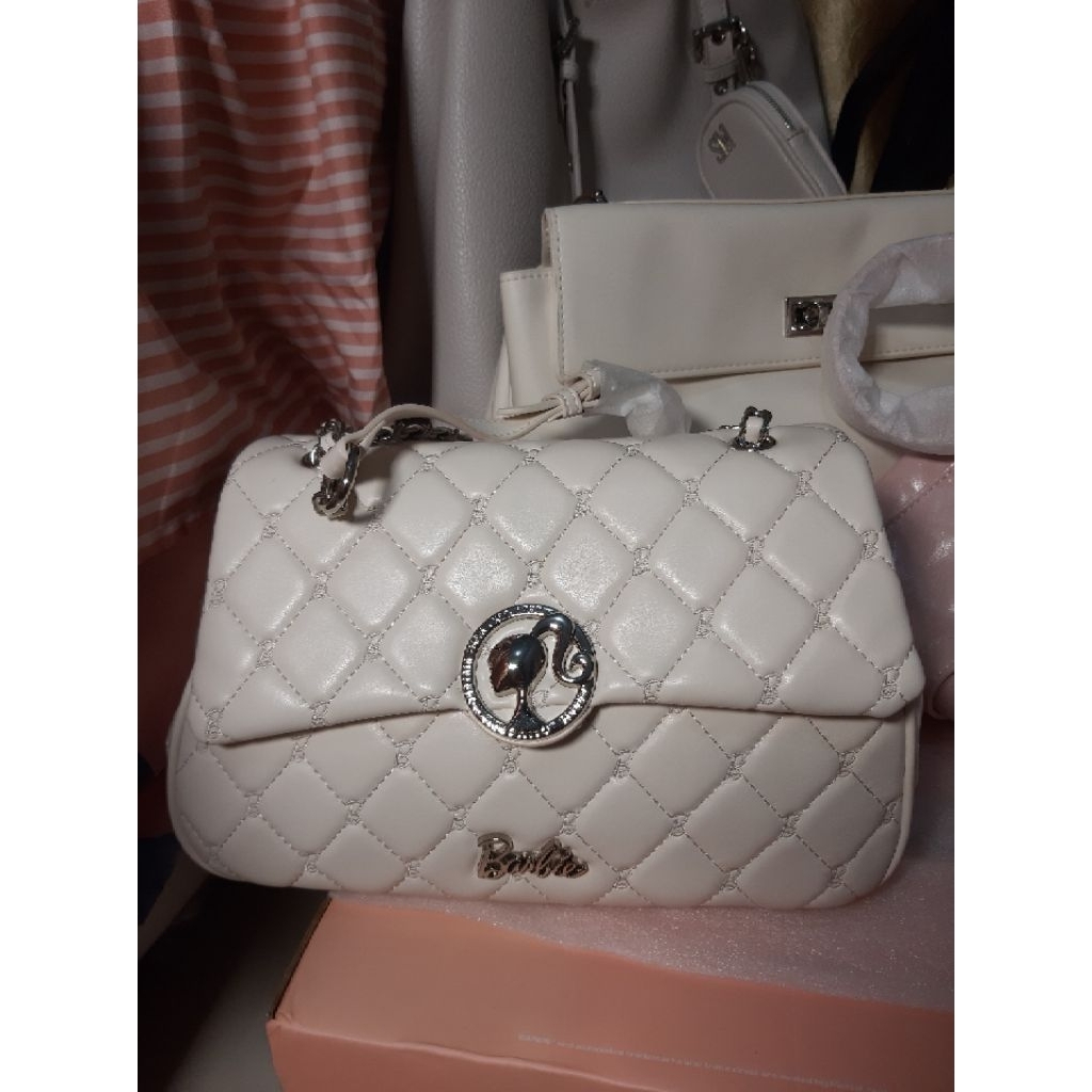 Tas barbie nikmir putih