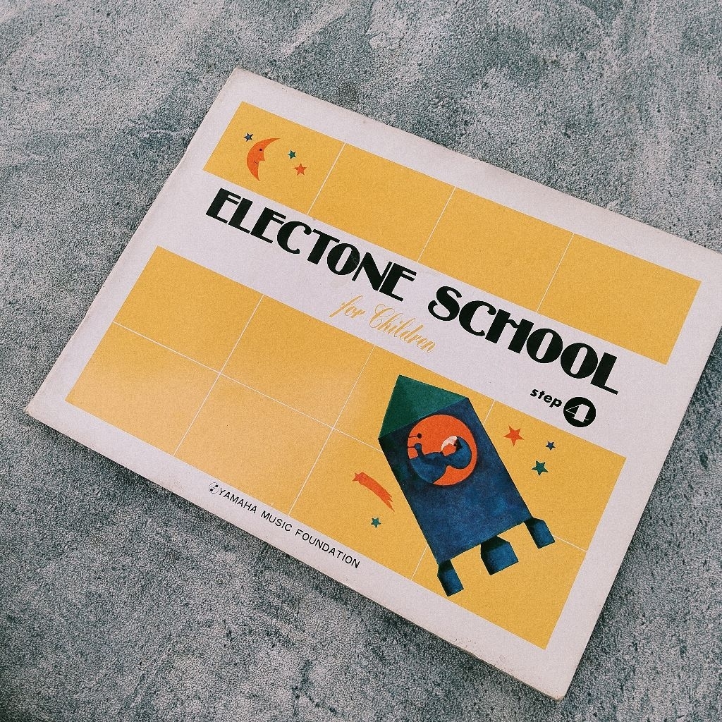 buku Yamaha music for children, buku musik anak