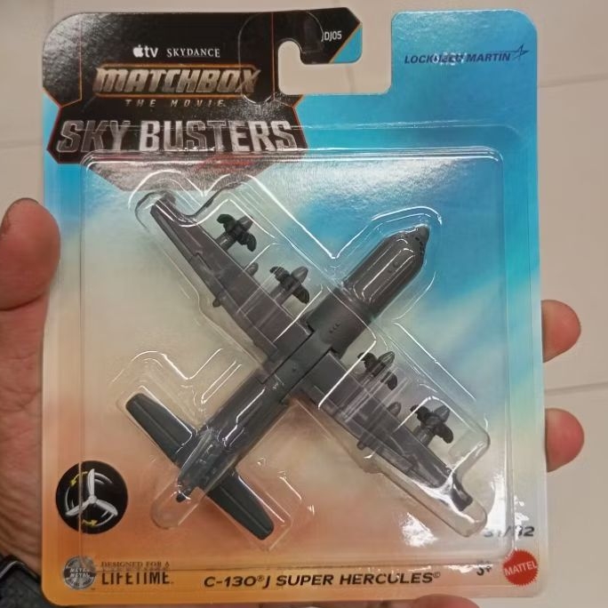 DIECAST PESAWAT MATCHBOX HERCULES C 130