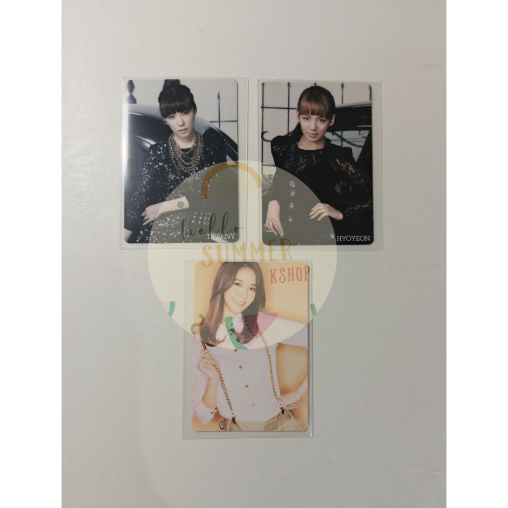 SNSD GIRLS' GENERATION Gee Mr Taxi Japan Album UPCH Photocard PC