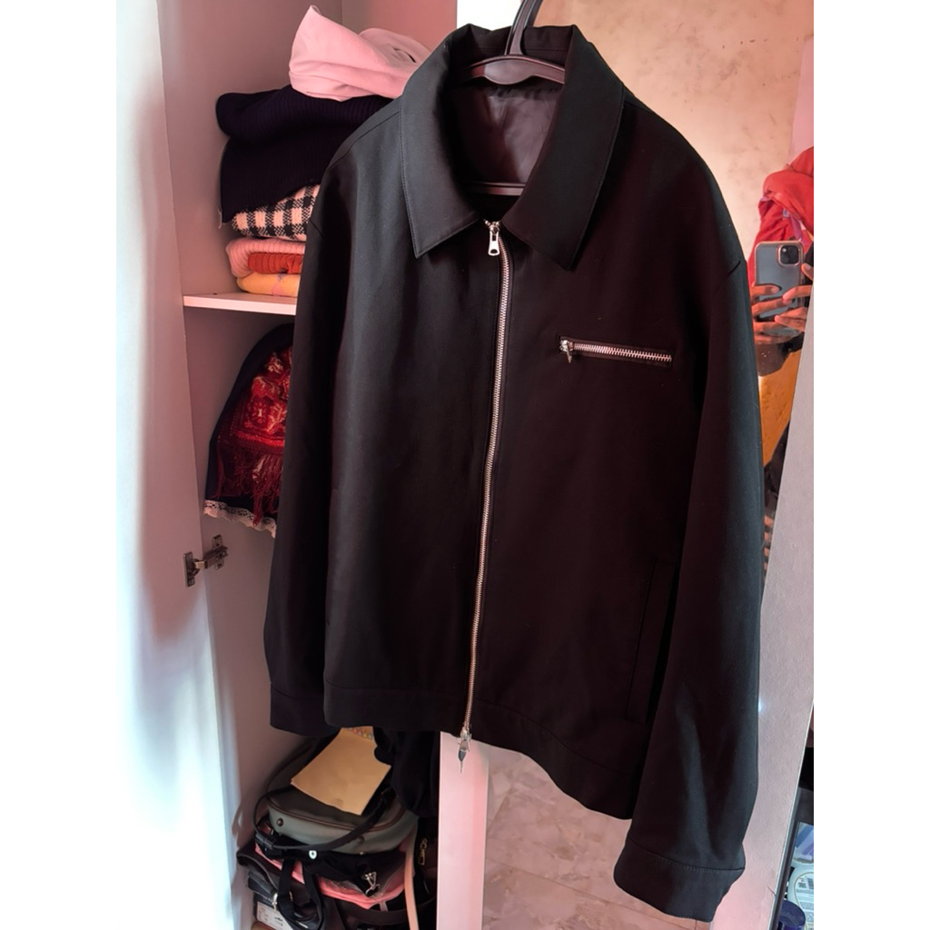 MUSINSA STANDART DETROIT WORK JACKET BLACK