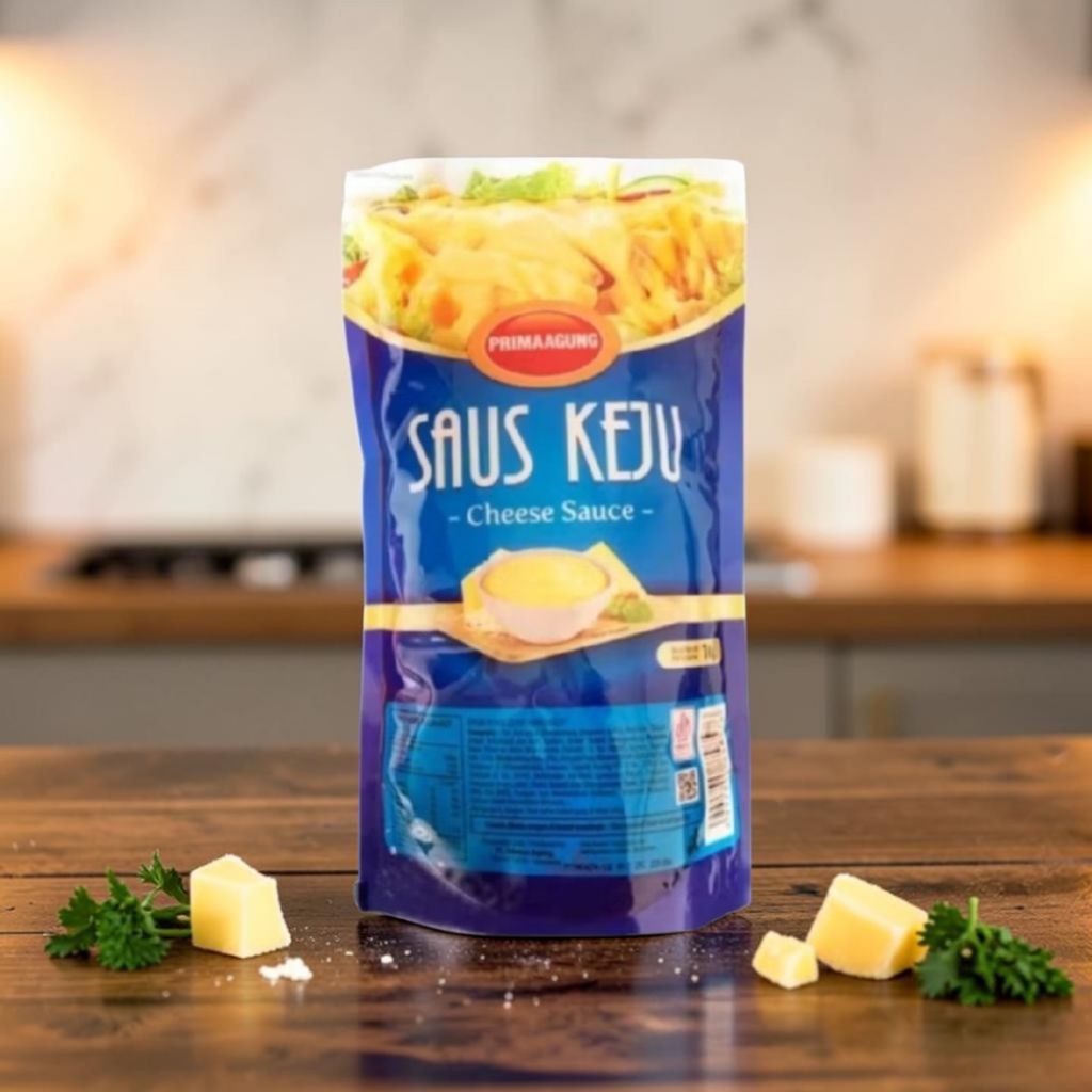 Saus Keju | Cheese Sauce 1Kg, 500g, 250gr Prima Agung Original Saos Richeese