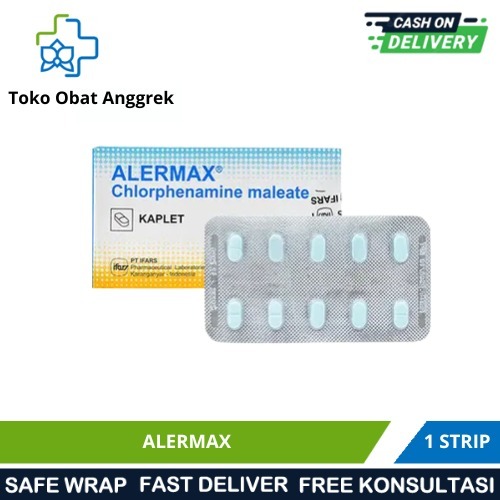 ALERMAX TABLET/OBAT GATAL KARENA ALERGI