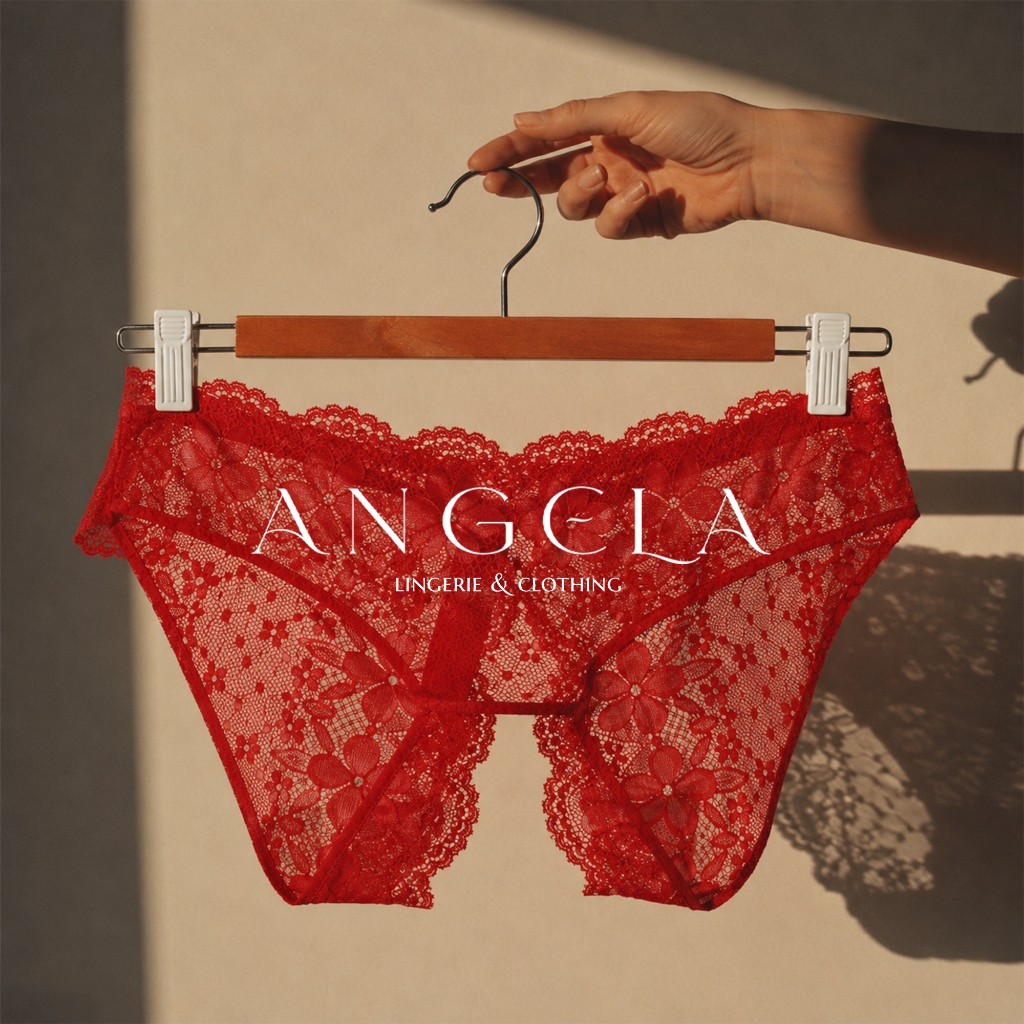 Terbaru Angela Gstring Celana Dalam Cd Wanita Seamless Renda Sexy Import Fashion