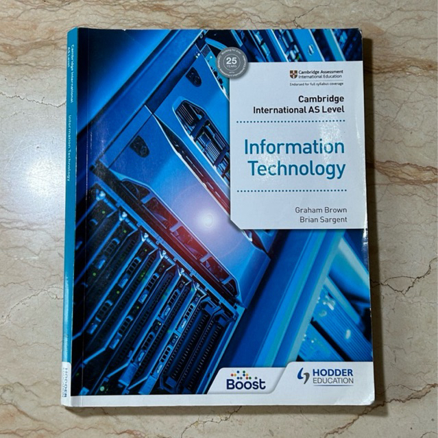 [preloved] Cambridge International AS & A Level Information Technology