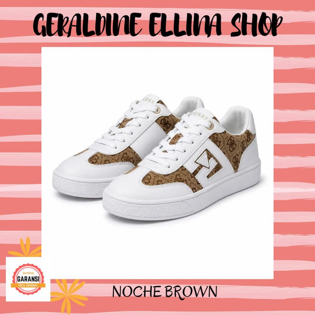 Sepatu sneakers Guess wanita 100% original SALE NOCHE