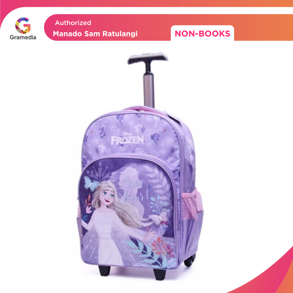 Gramedia Manado - Adinata Disney Frozen 16 Inci Tas Koper Anak Frozen Butterfly 2294-0644