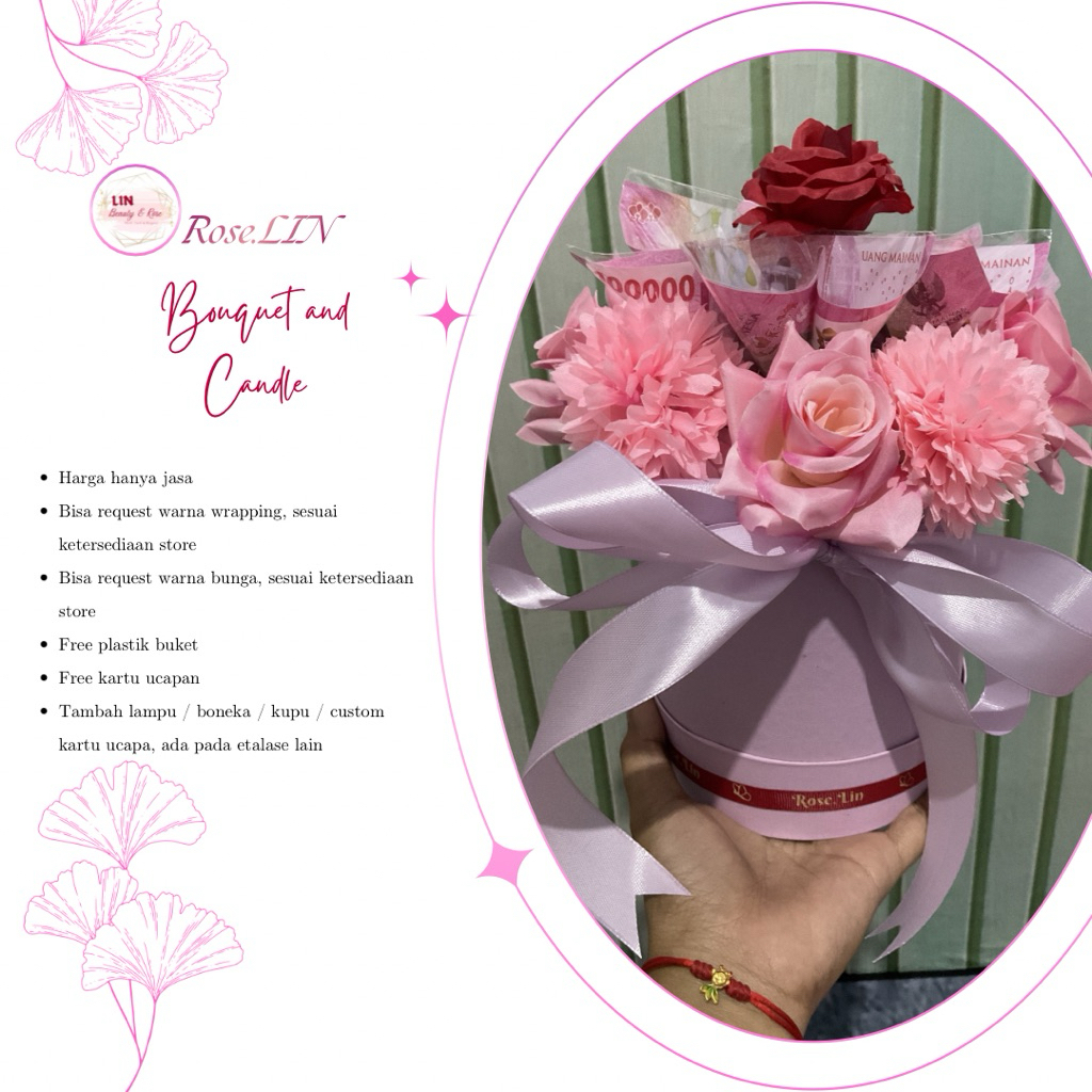 Bloom Box / Bloom Box Pink / Bloom Box Money mix Flower / Bloom Box Flower