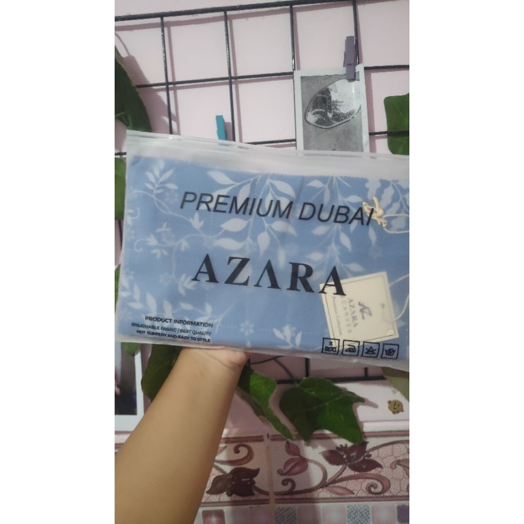 kerudung azara dubai premium motif