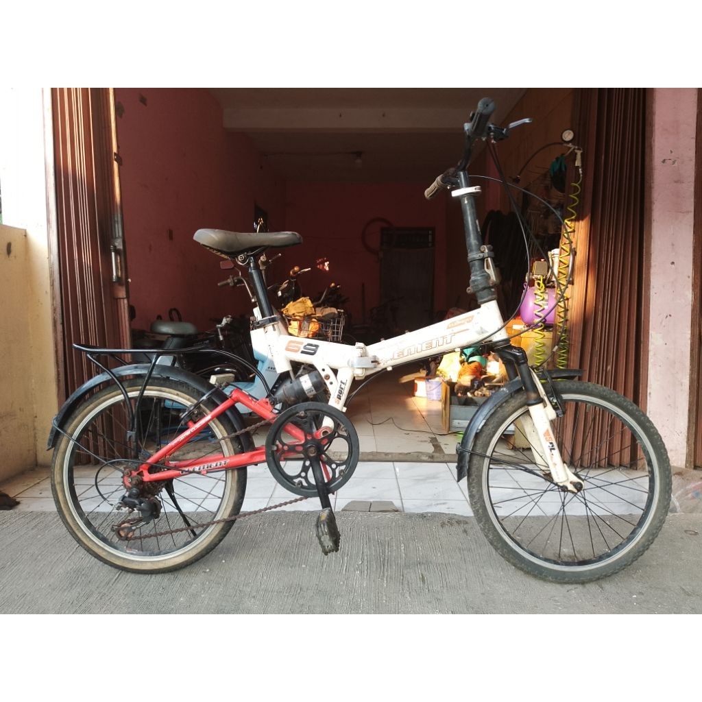 Sepeda Lipat Exotic Second UK 20 Inch Speed 6 Siap Pakai