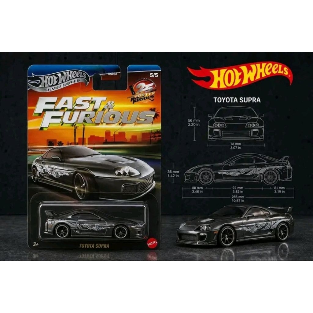 Hotwheels Fnf Supra Zamac Plus Mini Cooper All