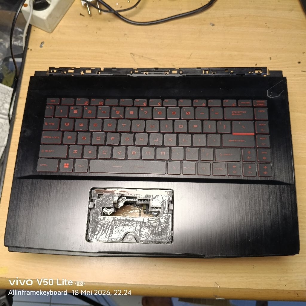 Frame Keyboard Laptop MSI Thin GF63 12UDX(MS-16R8) GF63 Thin 11UC(MS-16R6) GF63 Thin 11UD(MS-16R6) T