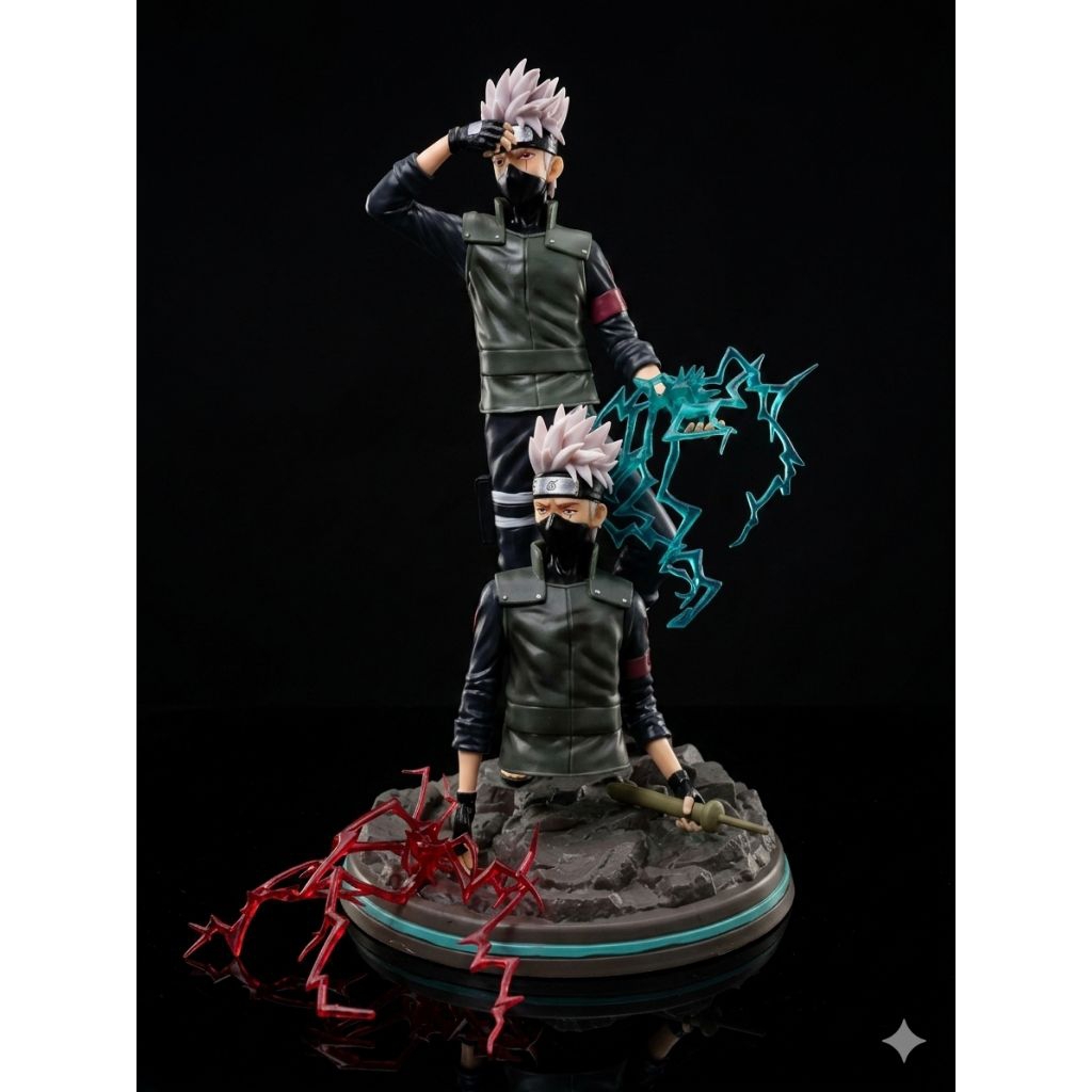 Statue figure konoha naruto kakashi
