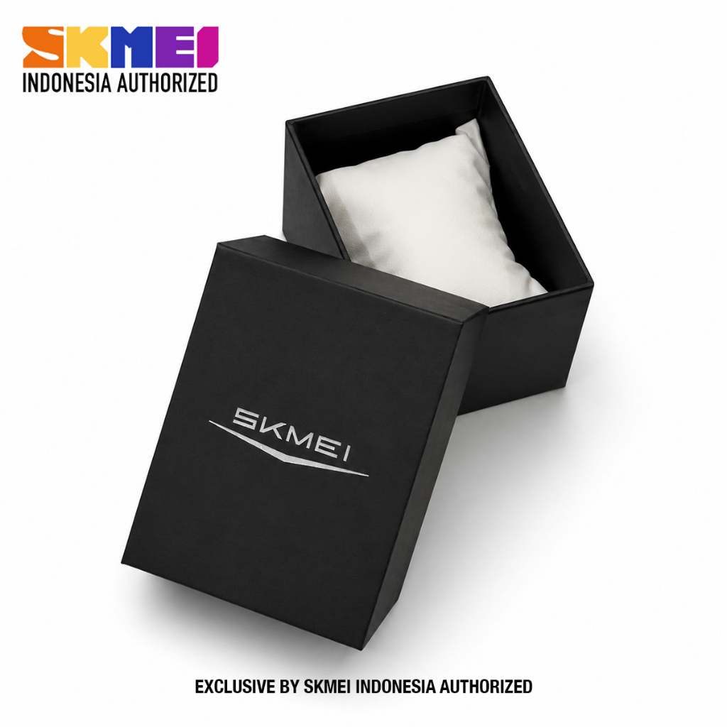Box Jam Tangan SKMEI Original | Premium Hard Box & Metal Tin Box | Gift Box Packaging Jam (Box Only)