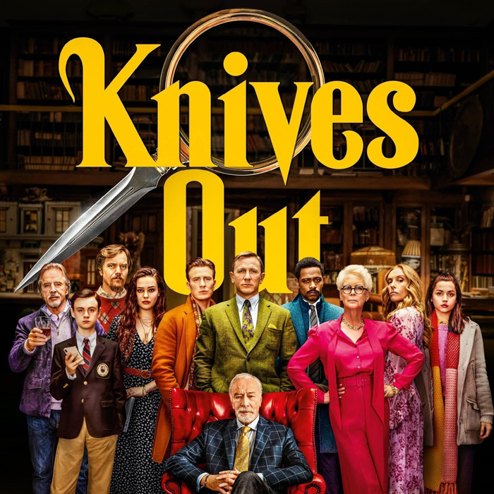 kaset DVD film barat Knives Out (2019)