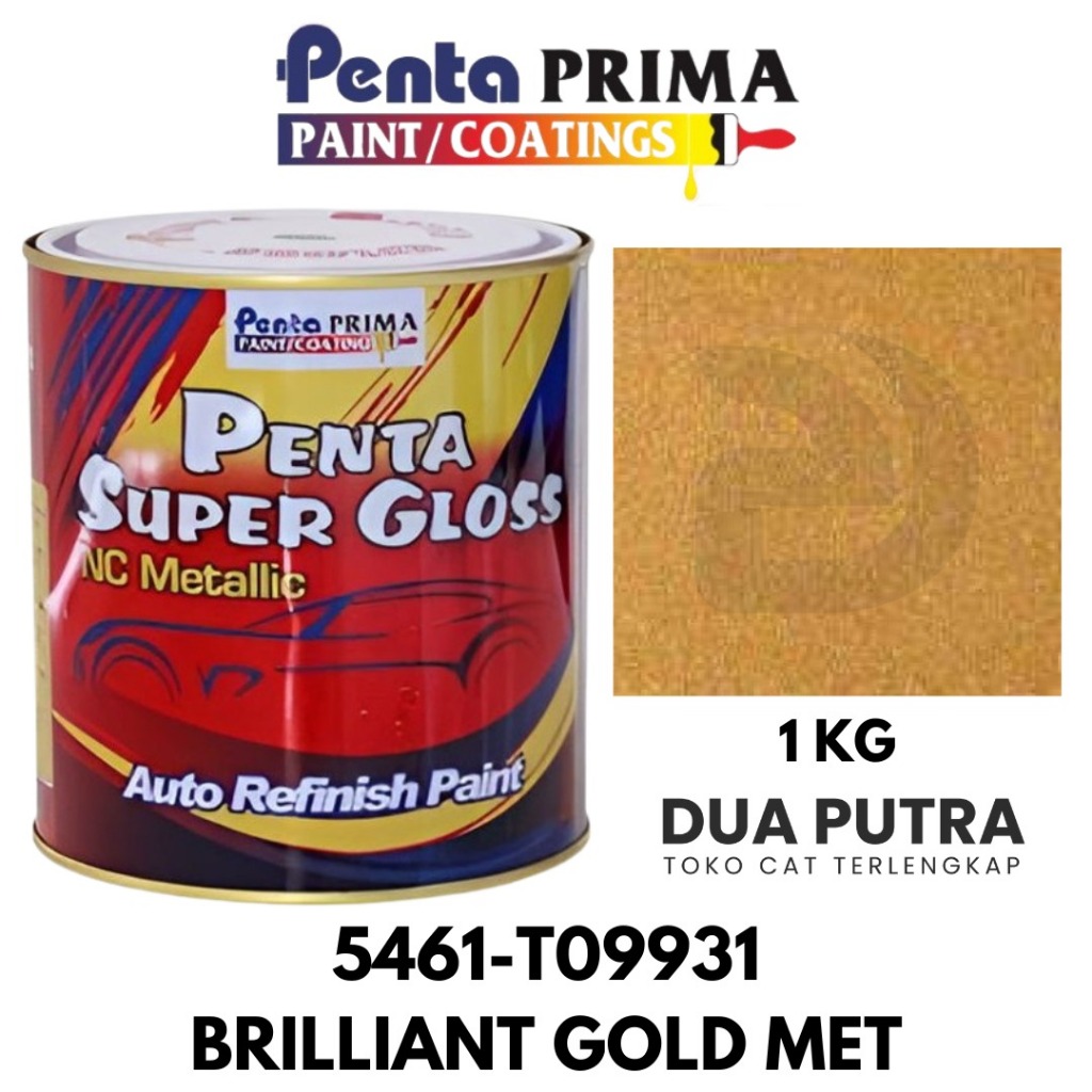 Penta Super Gloss 1 Kg 5461-T09931 Brilliant Gold Met