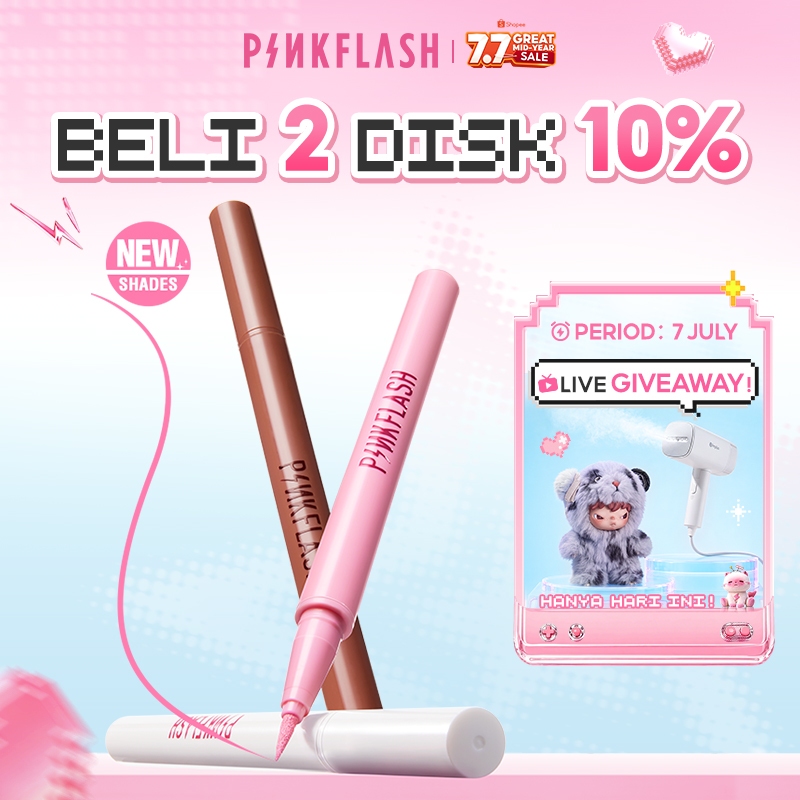 PINKFLASH Color Party Waterproof Eyeliner Colored Eyeliner High Pigmented Long Lasting Waterproof Re