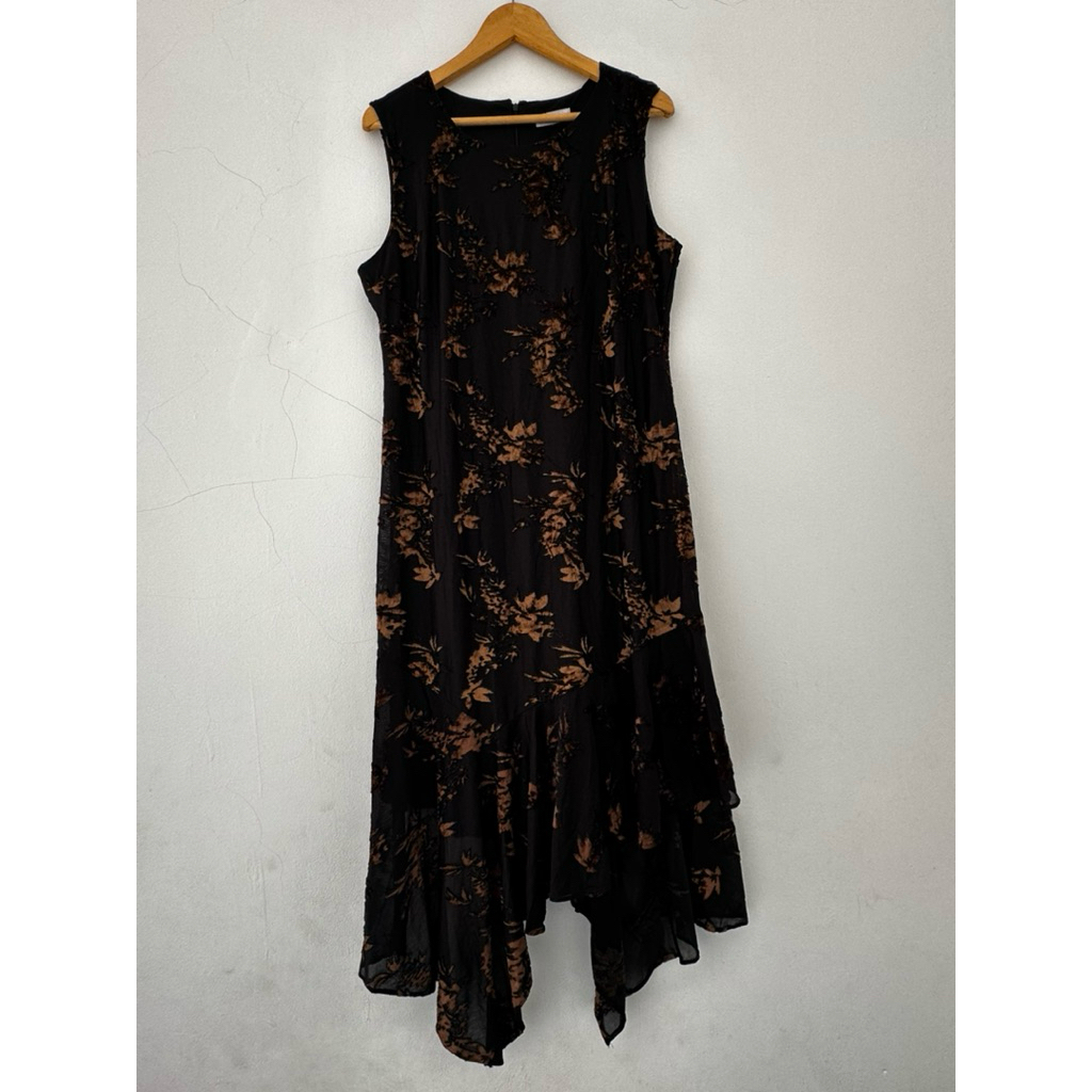 Dress calvin klein hitam