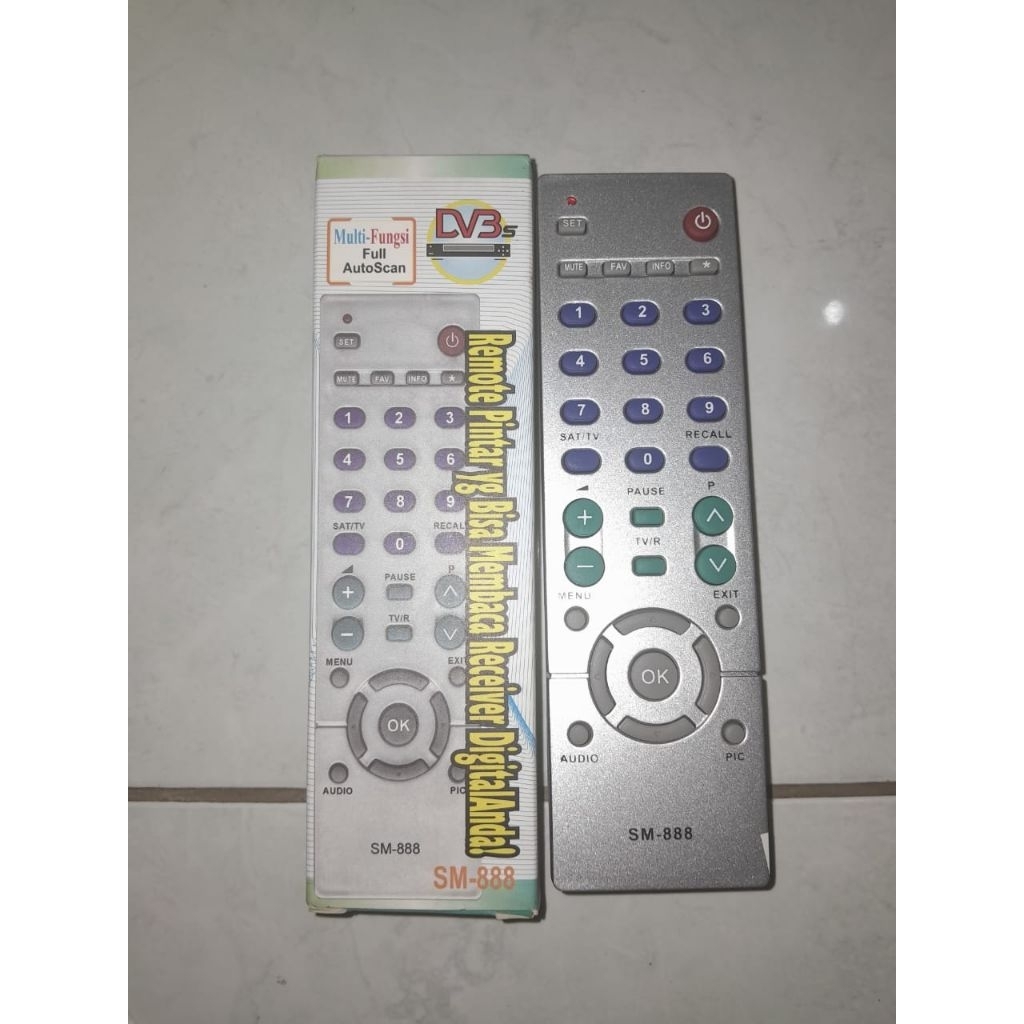 REMOTE DVD MULTI SM888
