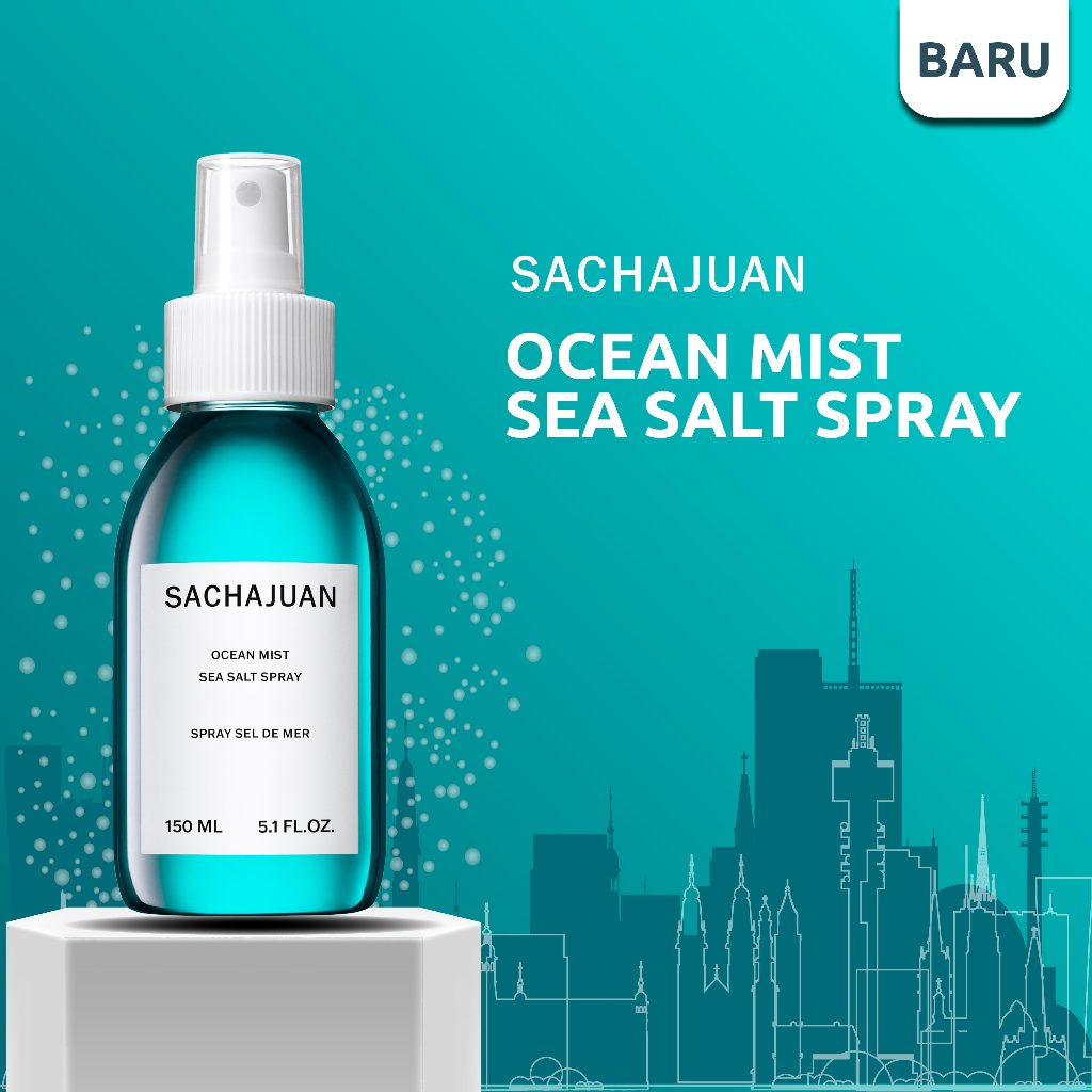 OCEAN MIST SERIES - SACHAJUAN Ocean Mist Spray 150ml // Styling Spray Rambut Bervolume, Tekstur & Ef