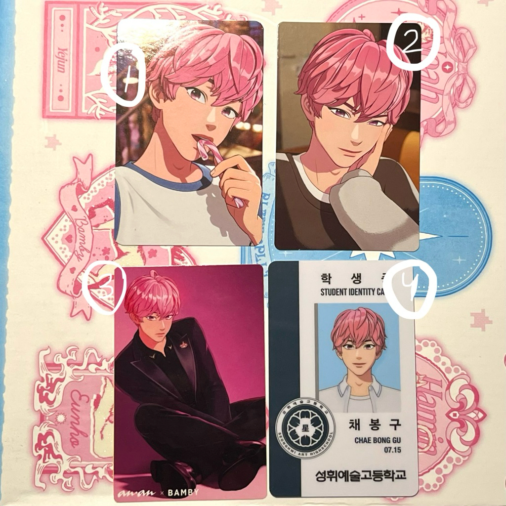 [read desc] plave bamby photocard