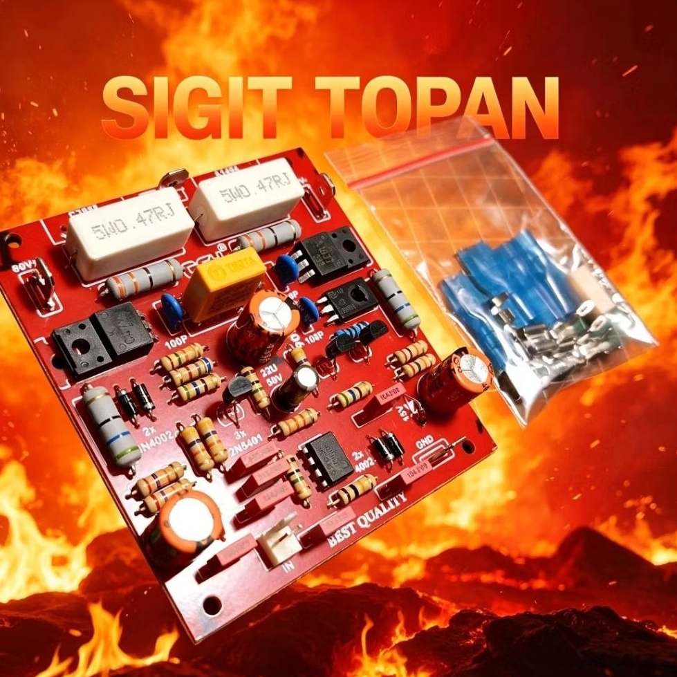 KIT DRIVER SOCL 506 KOMPONEN BAGUS (ORIGINALTRANSISTOR)