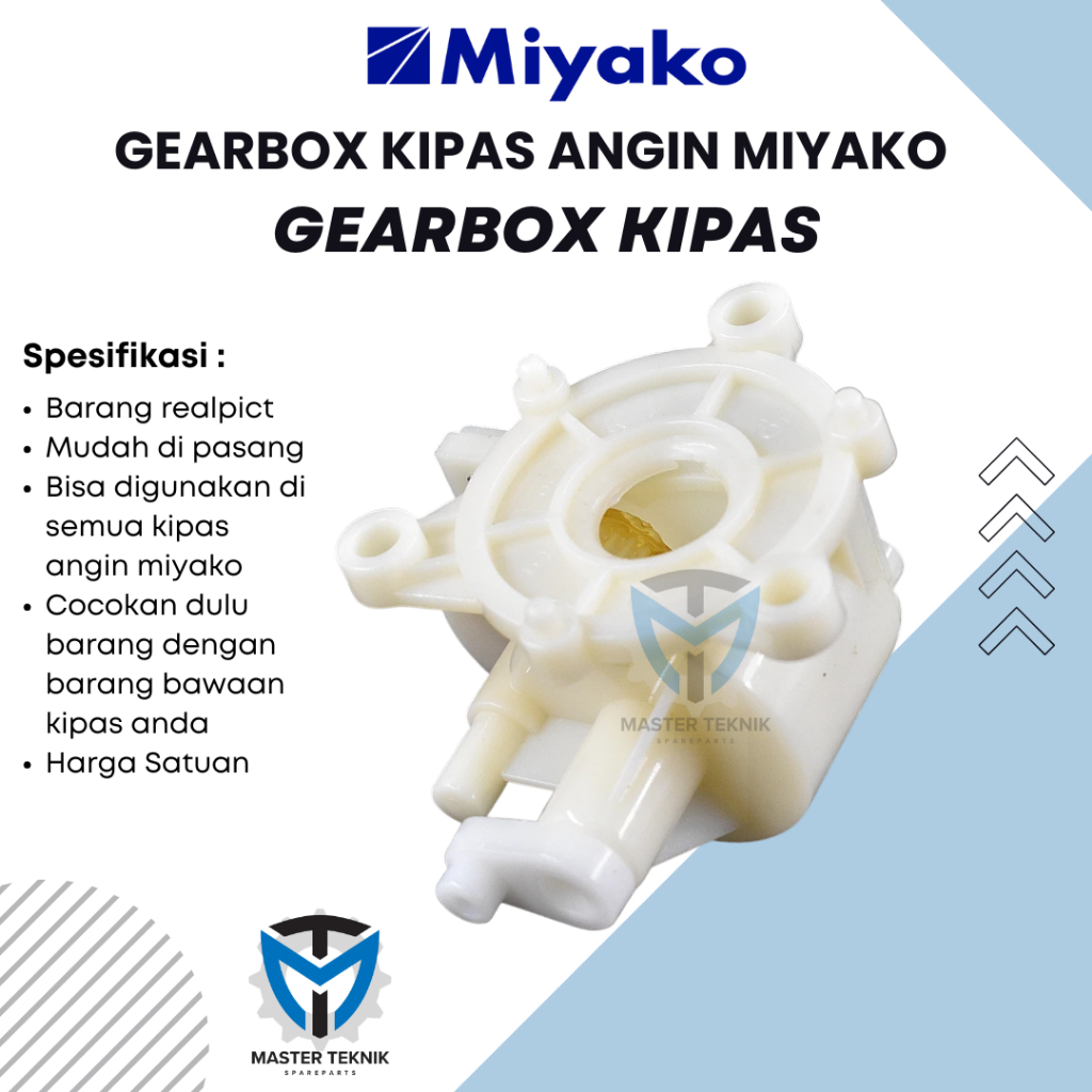 GEARBOX KIPAS ANGIN MIYAKO