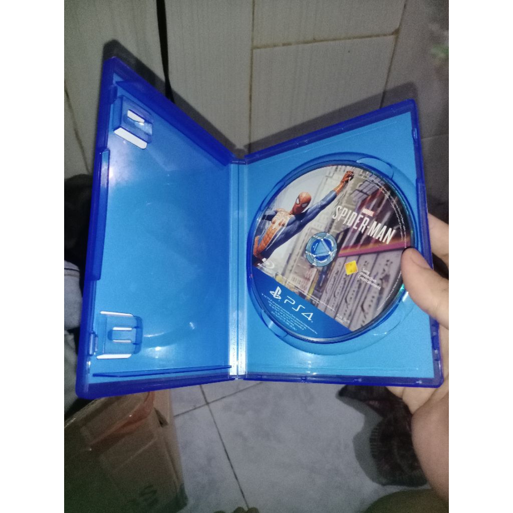 bd/kaset spiderman ps4 second