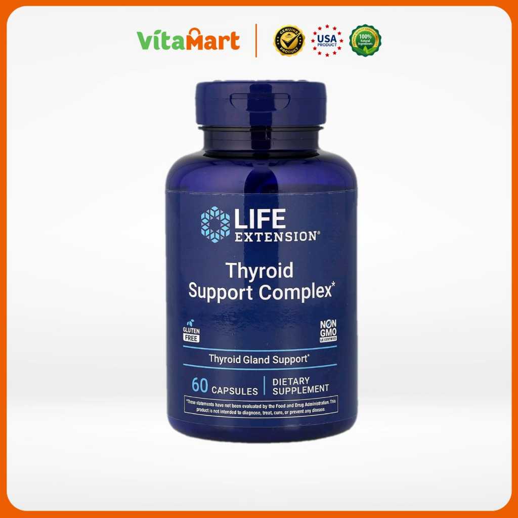 Life Extension Thyroid Support Complex 60 Capsules USA
