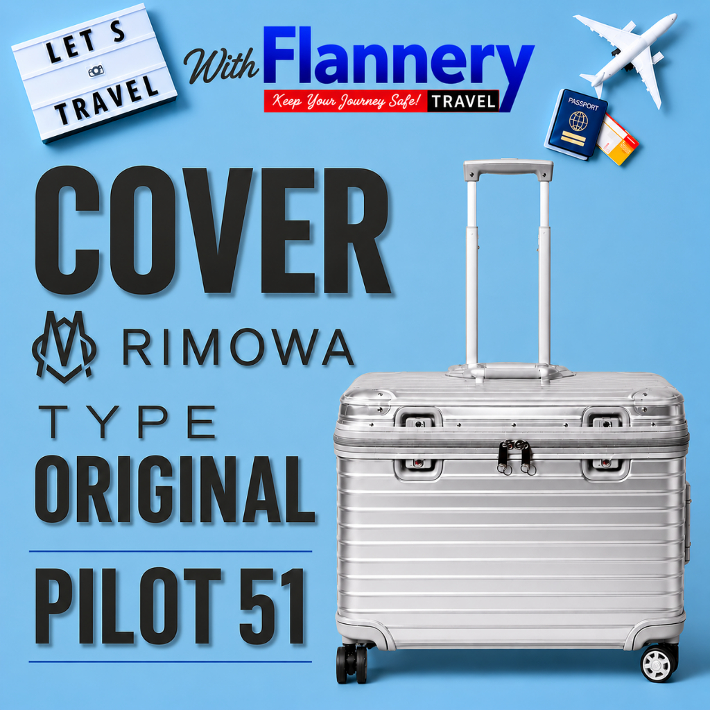 Cover/Protector Rimowa Original Compact / PILOT Pelindung/Sarung Koper Rimowa Type Original Compact 