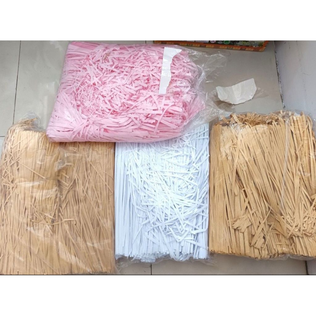 Kertas Cacah warna Samson kraft samson putih pink 250gram