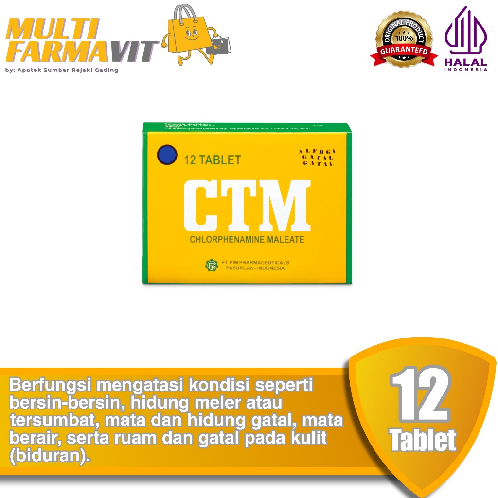 CTM PIM - Box 12 Tablet