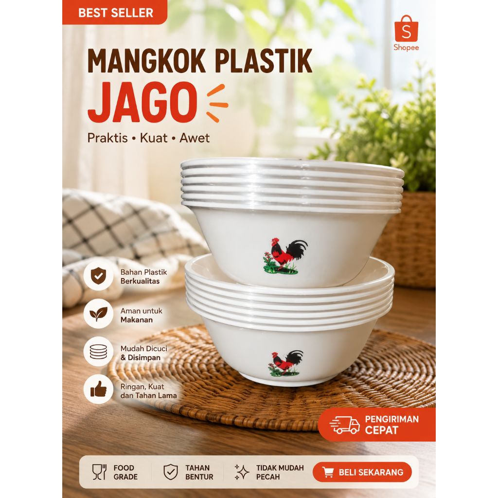 mangkok plastik jago