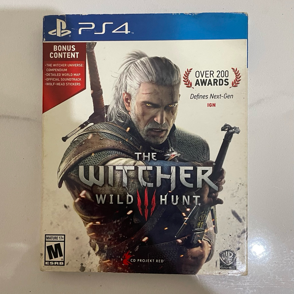 The Witcher 3 Wild Hunt PS4 Dengan Bonus Content Collector’s Edition